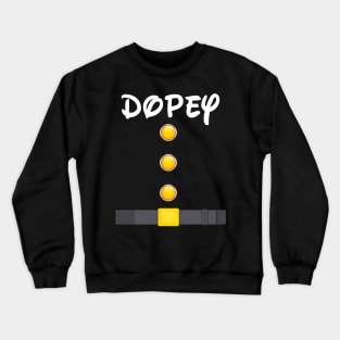 Dwarf Costume T-Shirt - Funny Halloween Gift Idea - Dopey Premium T-Shirt Crewneck Sweatshirt